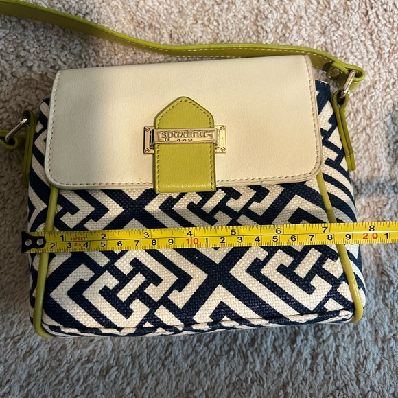 Spartina 449 Leather and Linen Crossbody - Picture 10 of 16